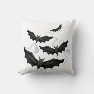 Coussin des chauves-souris d'Halloween