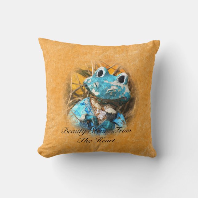 Coussin Des citations inspirées vous êtes beau prince de (Recto)