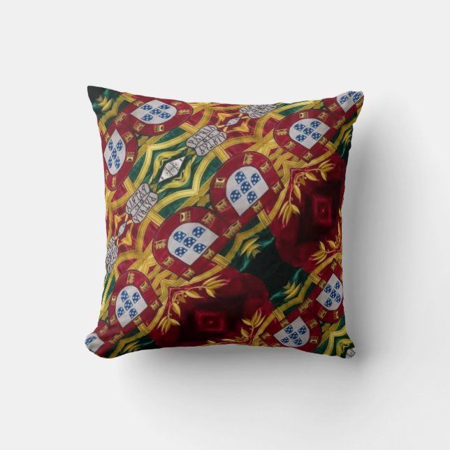 Coussin Des designs portugais lancent l'oreiller (Recto)