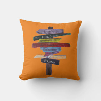 coussin des destinations Escalades