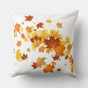 Coussin des feuilles automnales
