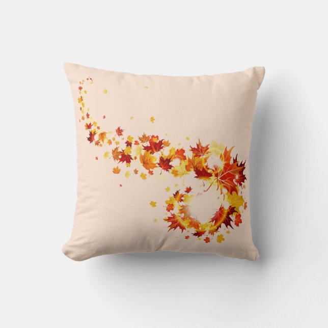 Coussin des feuilles d'automne (Recto)