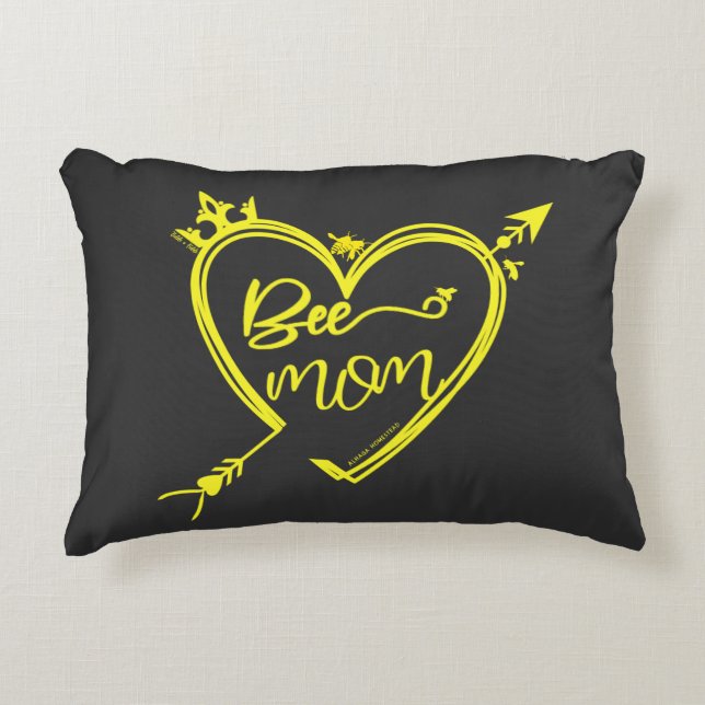 Coussin des mamans d'abeilles (Devant)
