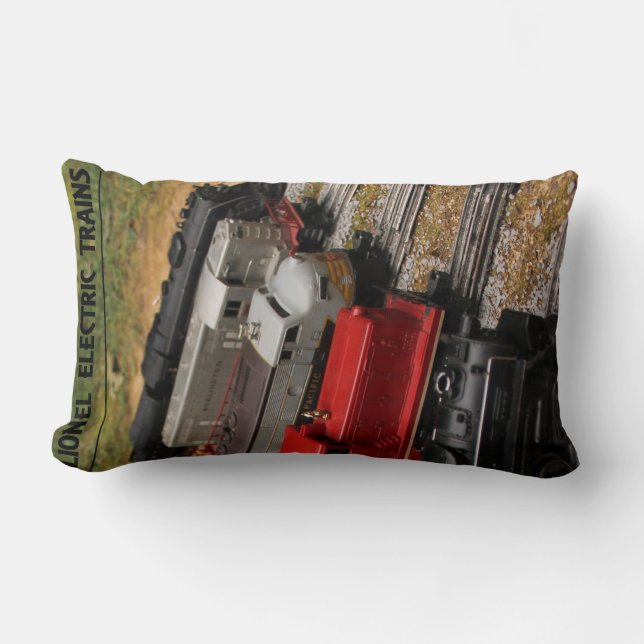 Coussin des trains Lionel d'après-guerre (Recto)