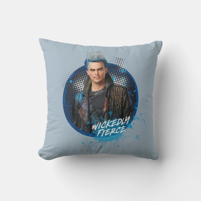 Coussin Descendants 3| Hadès - Flambée (Recto)