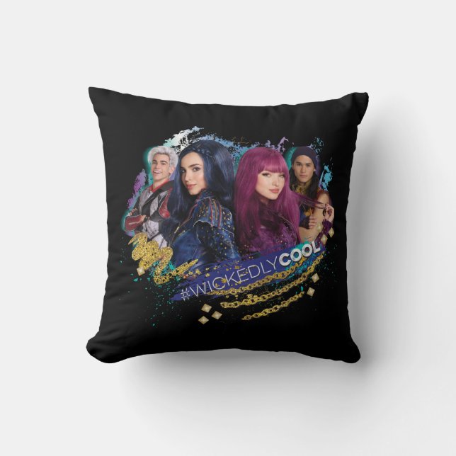 Coussin Descendants| Meilleurs amis Cool (Recto)