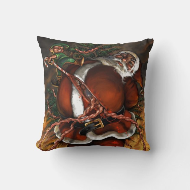 Coussin désembouté de Père Noël (Recto)