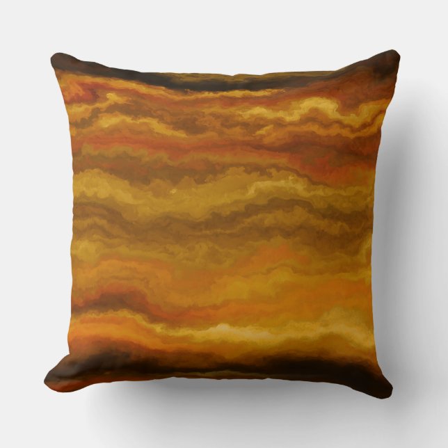 Coussin Desert Canyon Colors Southwestern Style (Recto)