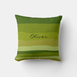 Coussin Désert vert moderne