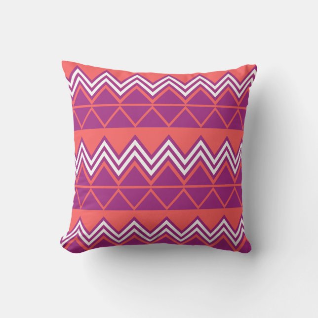 Coussin Design Aztec n°6 à Jessica Suzzette (Recto)