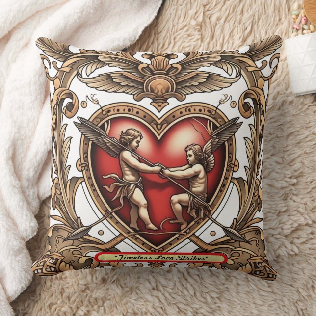 Coussin "Design d'amour intemporel" (Couverture)