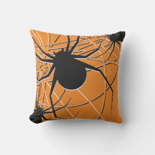 Coussin Design d'araignée unique cool Halloween moderne