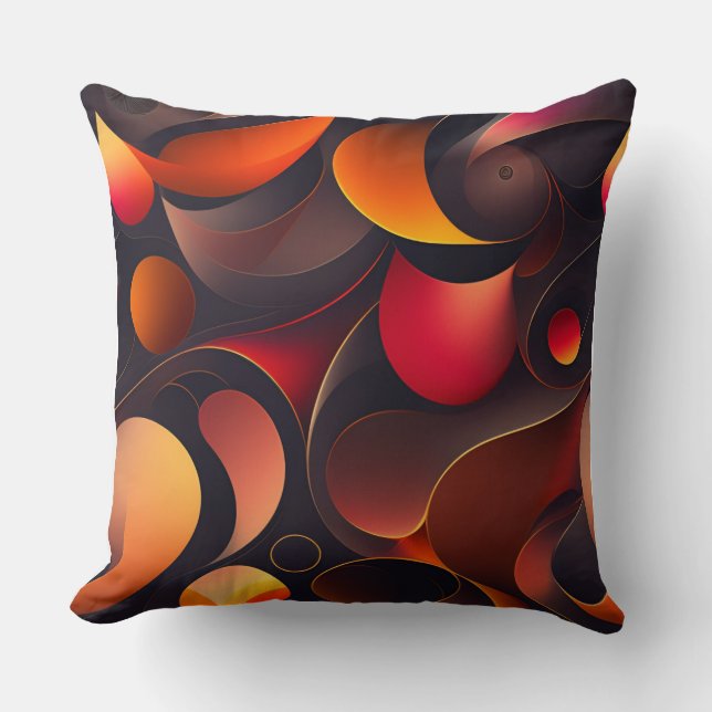 Coussin Design d'art luxueux (Recto)