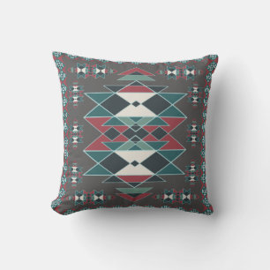 Coussin Design de couverture d'art autochtone du sud-ouest
