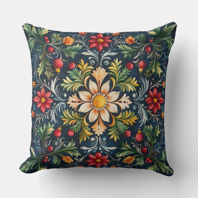 Coussin Design de Noël (Recto)