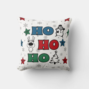 Coussin Design de Noël Ho-Ho-Ho