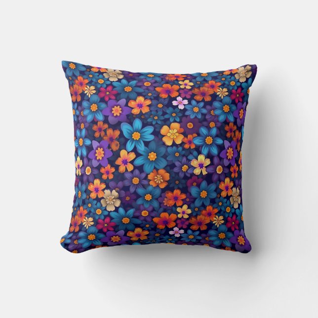 Coussin Design floral (Recto)