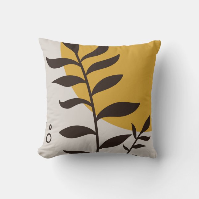 Coussin Design floral (Recto)