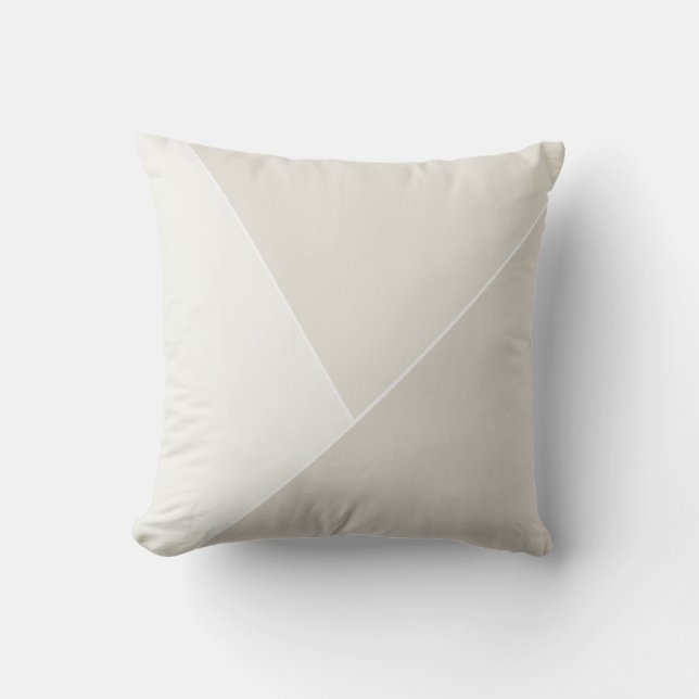 Coussin Design moderne tendance Pastel couleur Modèle élég (Recto)
