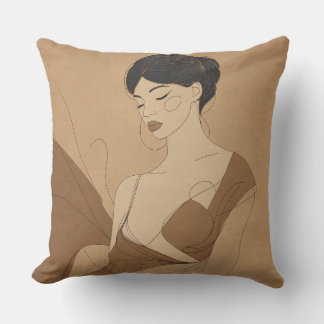 Coussin design recto/verso