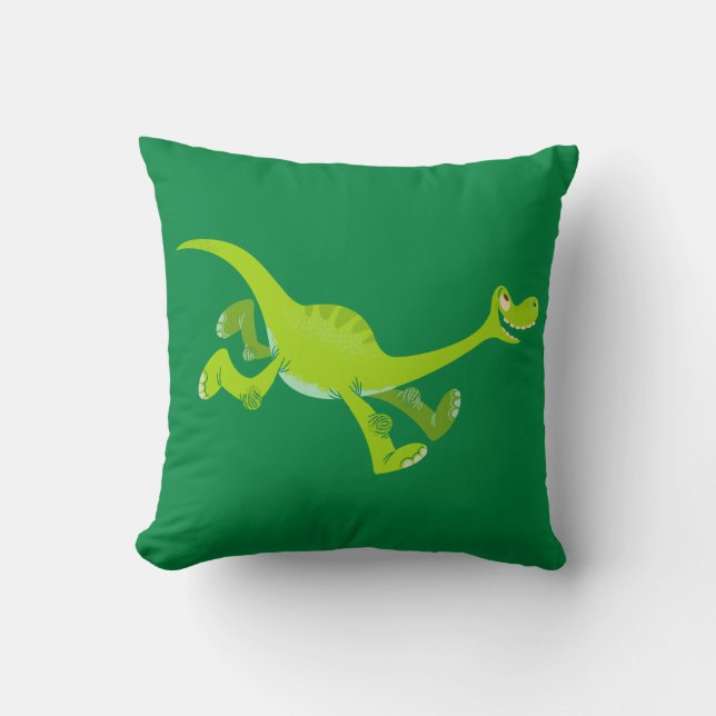 Coussin Dessin d'Arlo Running (Recto)