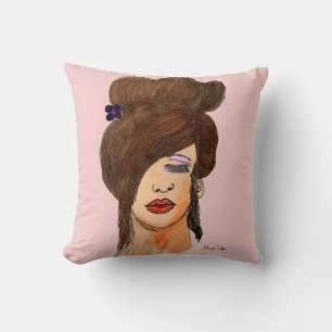 Coussin Dessin de fille