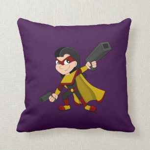 Coussin Dessin de Superhero girl