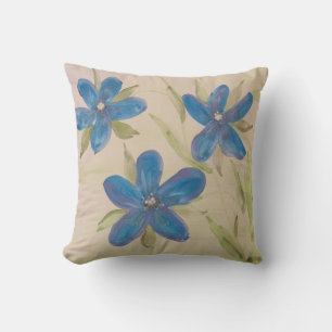 Coussin Dessin floral et artistique