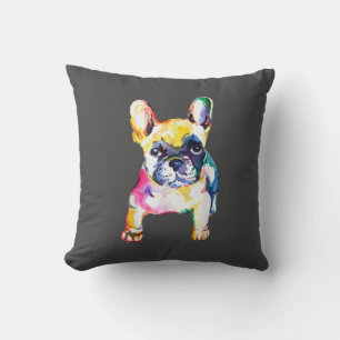 Coussin Dessin original de Bulldog