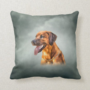 Coussin Dessin Rhodesian Ridgeback