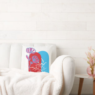 COUSSIN DESSIN TENDANCE ARCHÉE MINIMALISTE