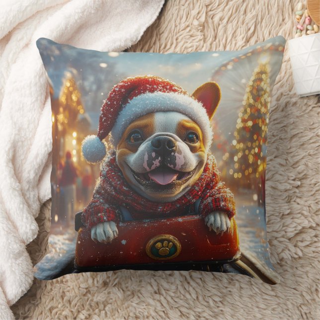 Coussin Dessous de verre à rouleaux pour chien Bull Terrie (Couverture)