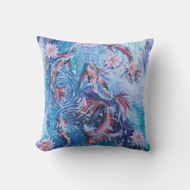 Coussin d'étang de Koi (Recto)