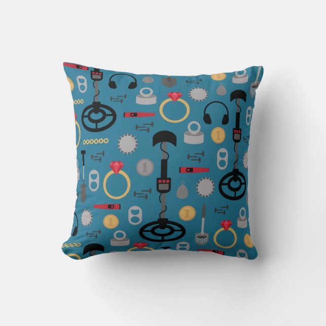 Coussin Détection du métal de l'oreiller à lancer (Recto)