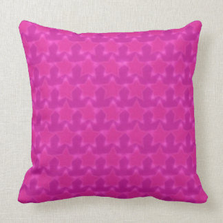 Coussin d'étoiles de rose