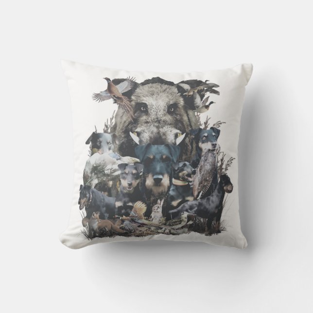 Coussin  Deutscher Jagdterrier   (Recto)