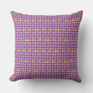 Coussin Deux fleurs diamants