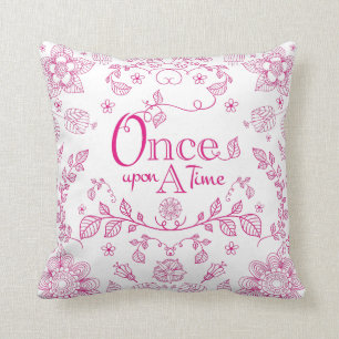 Coussin Deux ont modifié la tonalité il était une fois le