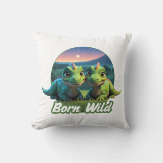 Coussin Deux petits dinos