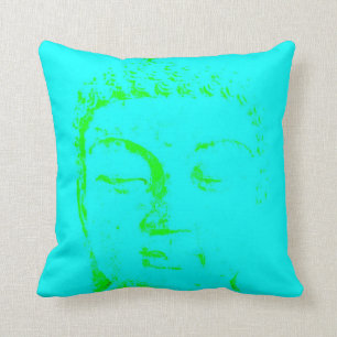 Coussin Deux s'embranchant Bouddha font face à la