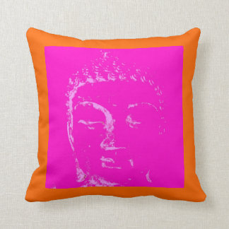 Coussin Deux s'embranchant roses/coussin orange de Bouddha