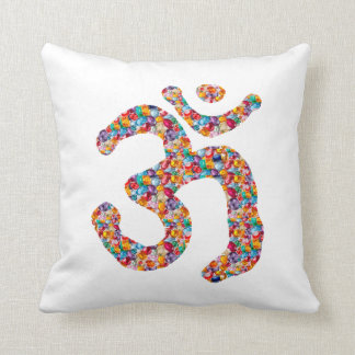 Coussin Dévouement à l'INCANTATION d'OM : Gemmes