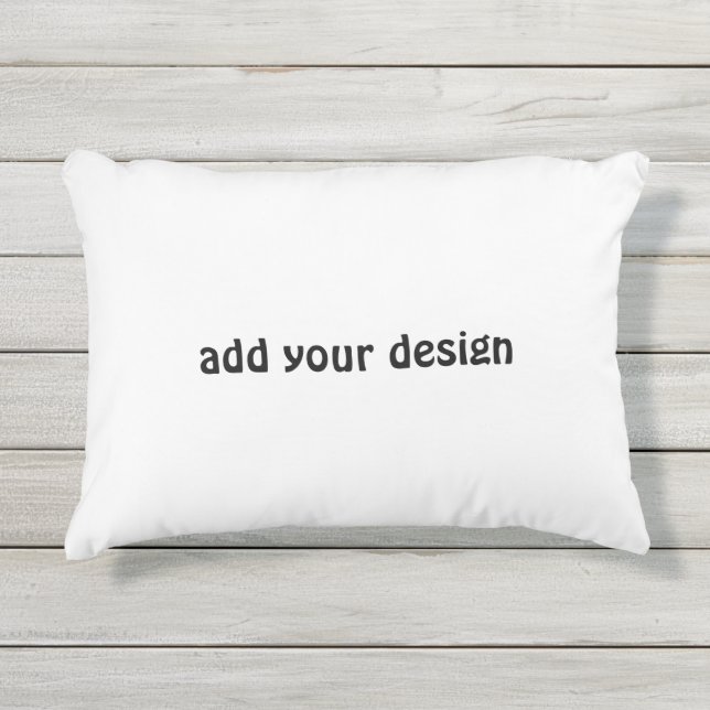 Coussin D'extérieur ajouter votre conception (Devant)