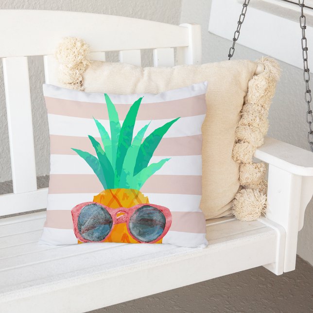 Coussin D'extérieur Ananas de fête en plein air (Créateur téléchargé)