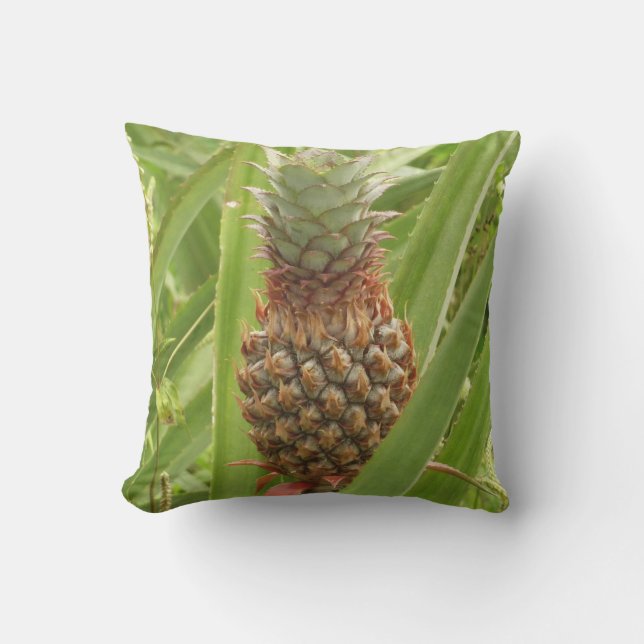 Coussin D'extérieur Ananas sauvage Fruit tropical dans la nature (Recto)
