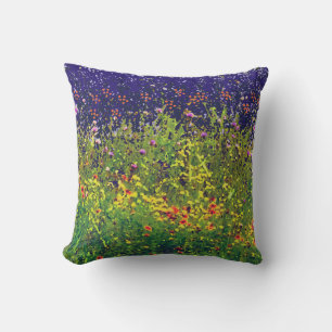 Coussin D'extérieur Blue Sky Wild flower Field Design