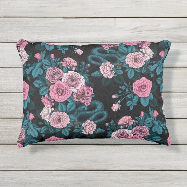 Coussin D'extérieur Caché en rose 2 (Devant)