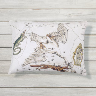 Coussin D'extérieur Carte astronomique vintage