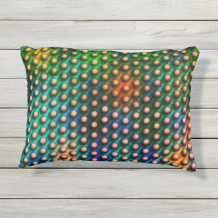Coussin D'extérieur Cercles de dessin qui ressemblent à des sphères ou