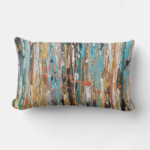 Coussin D'extérieur Coeur de l'oreiller à lancer Lumbar en plein air